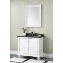 Armário de banheiro moderno espelhado do armário principal de madeira um (JN-8819716B)